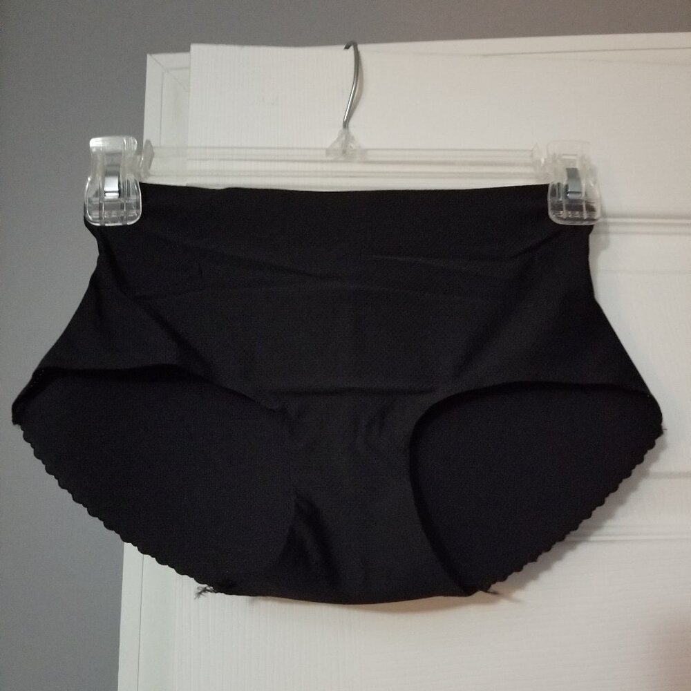 Black High-Waist Shapewear Briefs